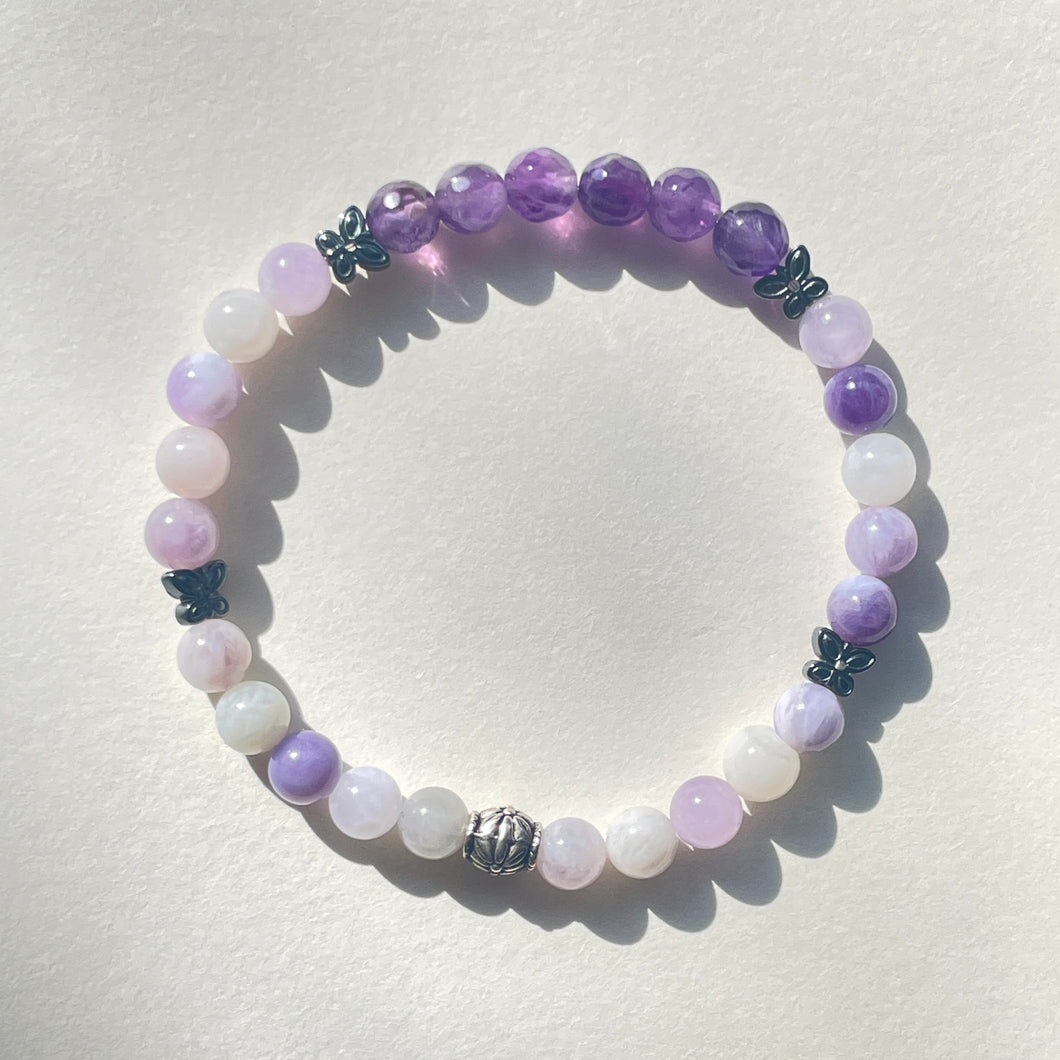 Opalized Fluorite & Amethyst