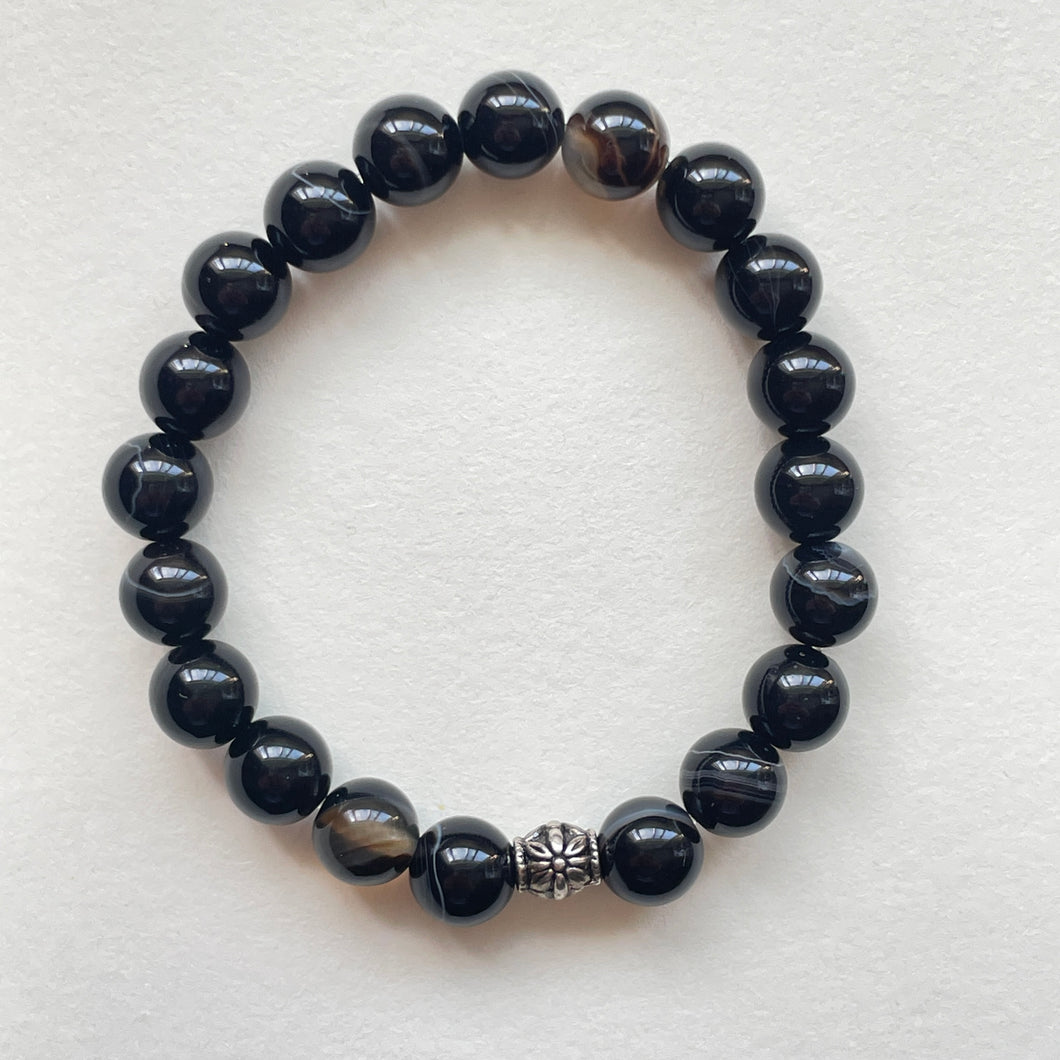 Black Agate Bracelet