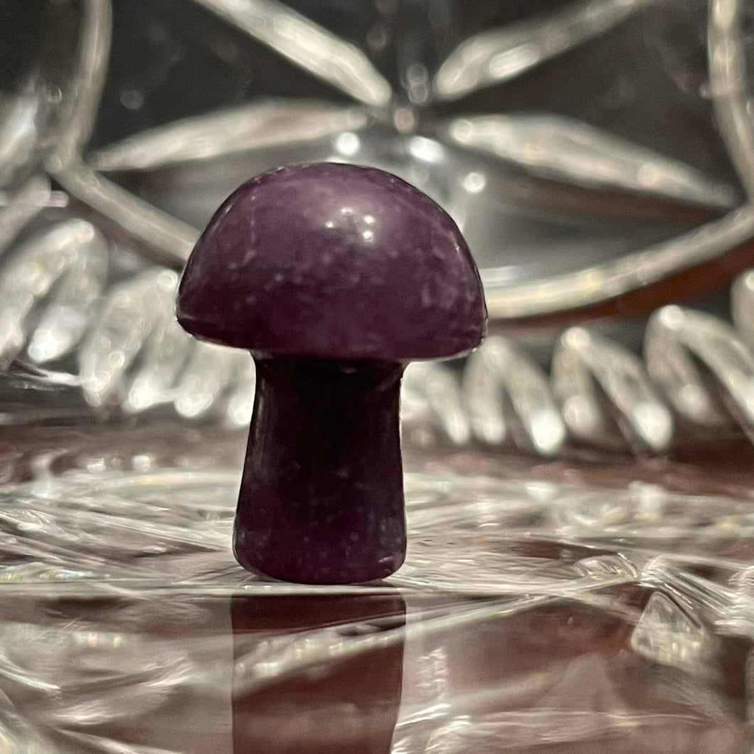 Lepidolite Mini Mushroom