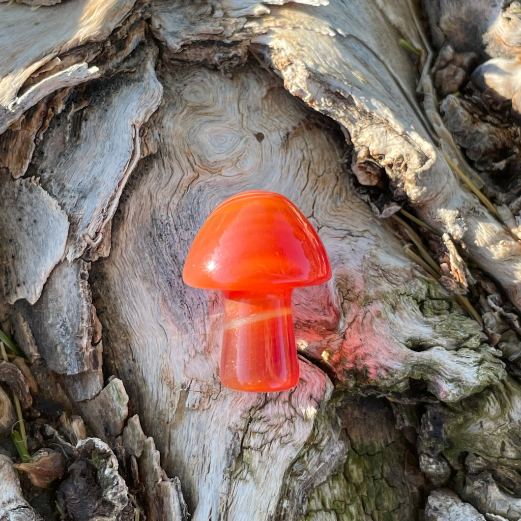 Carnelian Mini Mushroom