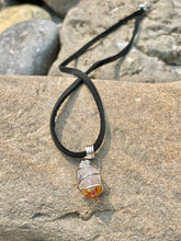Load image into Gallery viewer, Citrine Wire Wrap Necklace
