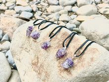Load image into Gallery viewer, Amethyst Wire Wrap Necklace
