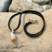 Load image into Gallery viewer, Citrine Wire Wrap Necklace
