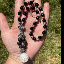 Load image into Gallery viewer, Rhodonite and Black Jasper Essential Oil Diffuser
