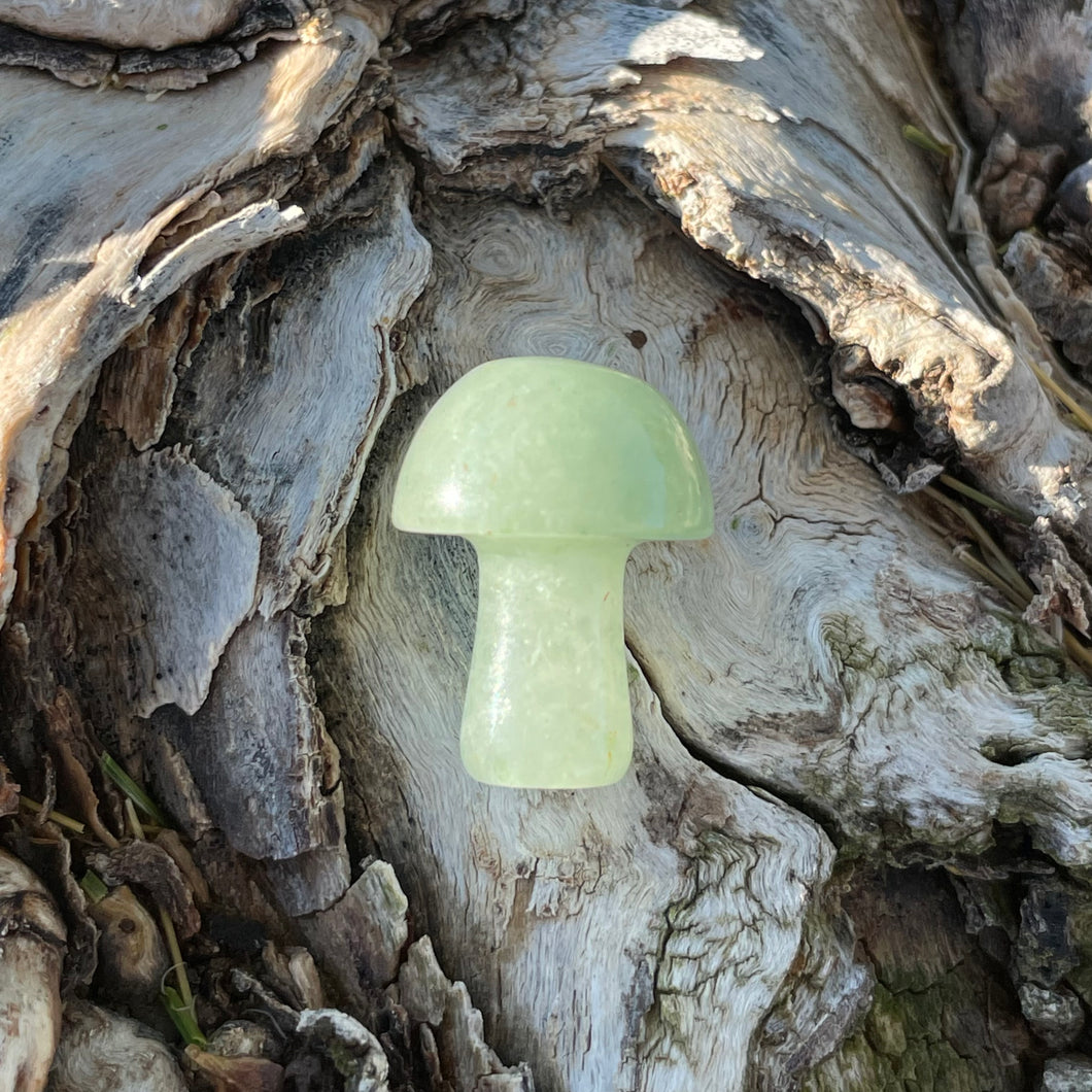 Green Aventurine Mini Mushroom