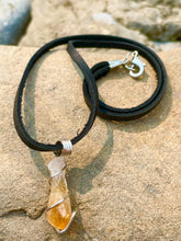 Load image into Gallery viewer, Citrine Wire Wrap Necklace
